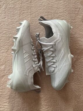 Adidas Adizero Electric+ Elite Football Cleat NEW Grey Silver IE3286 Men Sz 7.5